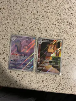 Lot Of 7 Mega Evolution Perfect Order Zygarde Aurorus Raticate Pokemon Cards - Image 2