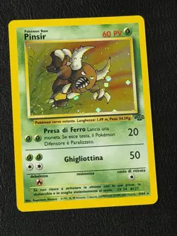 Pokemon Pinsir Jungle Basic Holo Rare Pokemon TCG Card #9/64 1999 - Image 1