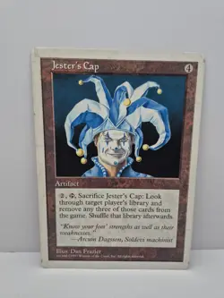 MTG Magic The Gathering - Jester's Cap - Oversized Artifact 6x9 Promo Card - Image 2