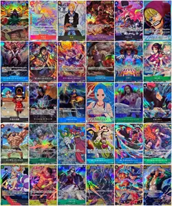 ONE PIECE Card JPN Lot 30 Cards Parallel / SEC/ SR No duplicates vol.2 - Image 1