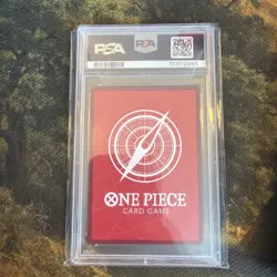 One Piece Card Game TCG Vegapunk OP07-097 Alt Art Leader PSA 10 - Image 2