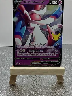 Dark Sylveon V SWSH134 SWSH: Sword & Shield Promo Cards Holo - Image 3