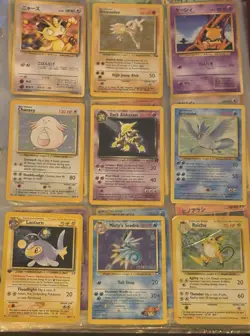 🔥 VINTAGE 1995 Pokemon Card Collection — 250+ Cards | Bulk Lot | Slight wear | - Image 1
