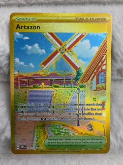 Pokemon Card Artazon - Hyper Rare Holo SV03: Obsidian Flames 229/197 NM - Image 1