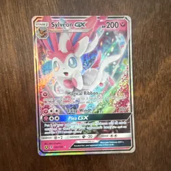 Pokemon Sylveon GX 092A/145 Promo Alternate Art Holo Card 2018 English GX - Image 1