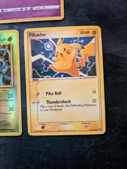 Pokemon Card Lot 5 cards 2005-2021 Vintage Pikachu & Piplup - Image 5