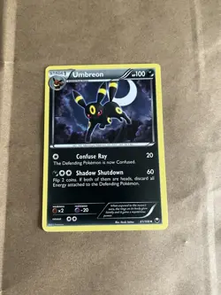 Umbreon 61/108 NM/VLP Non Holo Cool Moon Crescent Dark Explorers Pokemon Card! - Image 1
