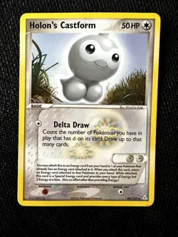 Holon's Castform 44/110 Holon Phantoms Pokemon Card - Image 1