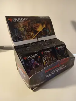 Set Booster Box 30 Ct Adventures in The Forgotten Realms AFR MTG 7/23 Open Box 630509982875 - Image 5