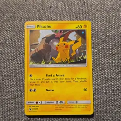 Pokemon TCG Pikachu Promo Card SM234 Basic 60 HP English 2019 Regular - Image 1
