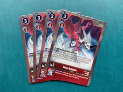 Huckmon BT23-006 Playset Hackers' Slumber Digimon Card Game x4 - Image 1