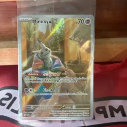 Pokemon Mimikyu TCG Black Star Promo Card Paldean Fates ETB Sealed 1 - Image 3