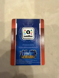 Pokemon TCG Amiibo Card Shadow Mewtwo only available at 2016 Pokken Tournament - Image 3