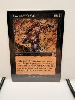 MTG Yawgmoth's Will #171 Urza's Saga LP/NM - Image 1