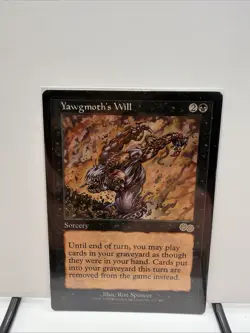 MTG Yawgmoth's Will #171 Urza's Saga LP/NM - Image 3