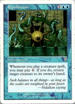MTG Magic The Gathering Equilibrium 7th Edition Played See Scan - Image 1
