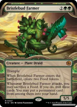Bristlebud Farmer (Showcase) [BIG - 47] - NM [Normal] TCG MTG - Image 1