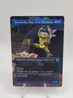 Donatello, Way with Machines (Borderless) Teenage Mutant Ninja Turtles Foil - Image 1