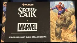 MTG Secret Lair x Marvel's Spider-Man: Daily Bugle Breaking News Non Foil Sealed - Image 1
