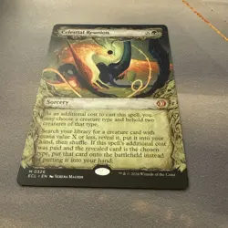 Celestial Reunion MINT Showcase 326 Lorwyn Eclipsed ECL MTG Mythic Unplayed M/NM - Image 2