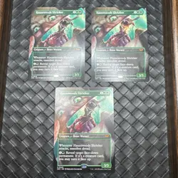 3x Hauntwoods Shrieker (borderless) Duskmourn MTG - Image 1
