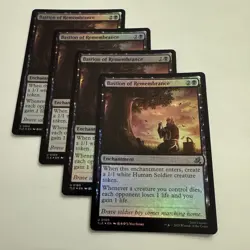 4x Bastion of Remembrance FOIL 160 Avatar TLE MTG Uncommon Unplayed Mint M/NM x4 - Image 2