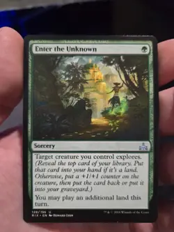 Enter the Unknown [Rivals of Ixalan] Magic MTG - Image 1