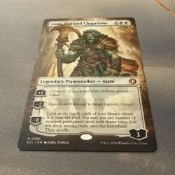 Ajani, Outland Chaperone MINT Borderless 284 Lorwyn Eclipsed ECL MTG Unplayed NM - Image 2