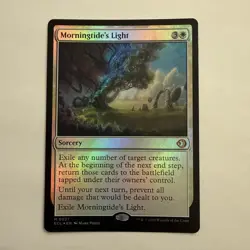 Morningtide's Light FOIL 0027 Lorwyn Eclipsed ECL MTG Mythic Unplayed Mint M/NM - Image 1