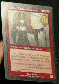 Latulla, Keldon Overseer *FOIL* - MtG Magic the Gathering - Prophecy *LP* - Image 3