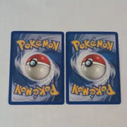 Pokemon TCG Base Set Mewtwo Creature Cards Lot 2 1999 English - Image 2