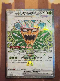 Teal Mask Ogerpon ex, Twilight Masquerade, Pokemon TCG - NM/M - Image 1