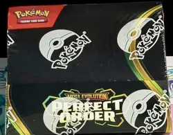 Pokemon PERFECT ORDER Booster box factory Pokemon Company USA 36 BSTRS PKS - Image 1