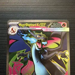 Pokemon TCG Phantasmal Flames Mega Charizard X EX Ultra Rare 109/094 - Image 2