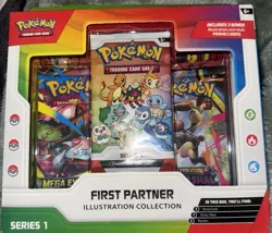 Pokemon TCG First Partner Illustration Collection Series 1 New Factory Sealed X5 - Image 1