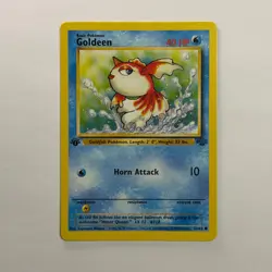 Pokemon TCG Goldeen Jungle #53/64 WOTC Vintage 1999 1st Edition - Image 1