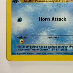 Pokemon TCG Goldeen Jungle #53/64 WOTC Vintage 1999 1st Edition - Image 5
