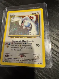 Pokemon Lugia 9/111 Neo Genesis Holo Rare 90 HP Card 2000 The Pokemon Company - Image 1
