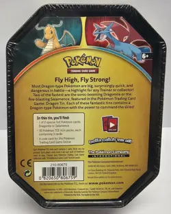 Pokemon Tcg 2020 Dragonite Tin w/ 10 Mini Packs SEALED Mini Pack - Image 3