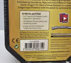 Pokemon Tcg 2020 Dragonite Tin w/ 10 Mini Packs SEALED Mini Pack - Image 4