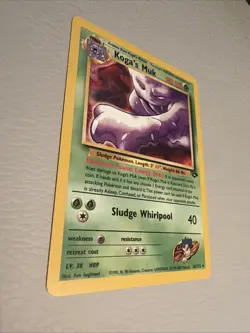 Pokemon Koga's Muk 26/132 Gym Challenge Non-Holo Rare NM - Image 1
