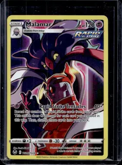2022 Pokemon SWSH Silver Tempest Malamar Trainer Gallery Holo #TG06/TG30 - Image 1