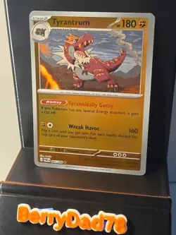 Tyrantrum 045/088 Perfect Order Reverse Holo Pokemon TCG NM - Image 1