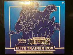 Pokemon TCG Sword & Shield - Battle Styles - Elite Trainer Box ETB - (BLUE) - Image 1
