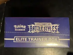 Pokemon TCG Sword & Shield - Battle Styles - Elite Trainer Box ETB - (BLUE) - Image 4