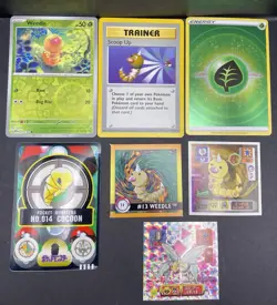 13x Pokemon Cards Weedle Beedrill Kakuna Lot - XY Holo Rare Vintage Bandai TCG - Image 4