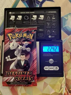 (VERY HEAVY) 22.42g Pokemon TCG Destined Rivals Booster Pack (SEALED)✅ - Image 1