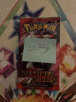 (VERY HEAVY) 22.42g Pokemon TCG Destined Rivals Booster Pack (SEALED)✅ - Image 2
