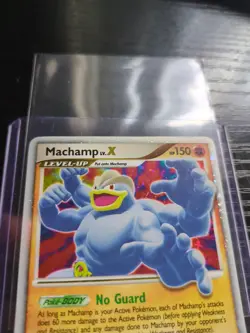 Pokemon Machamp LV.X 98/100 Stormfront Ultra Rare Holo Level Up 2008 English TCG - Image 4