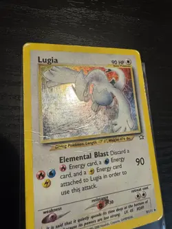 Pokemon Lugia 9/111 Neo Genesis Holo Rare Unlimited 90 HP English Card - Image 2